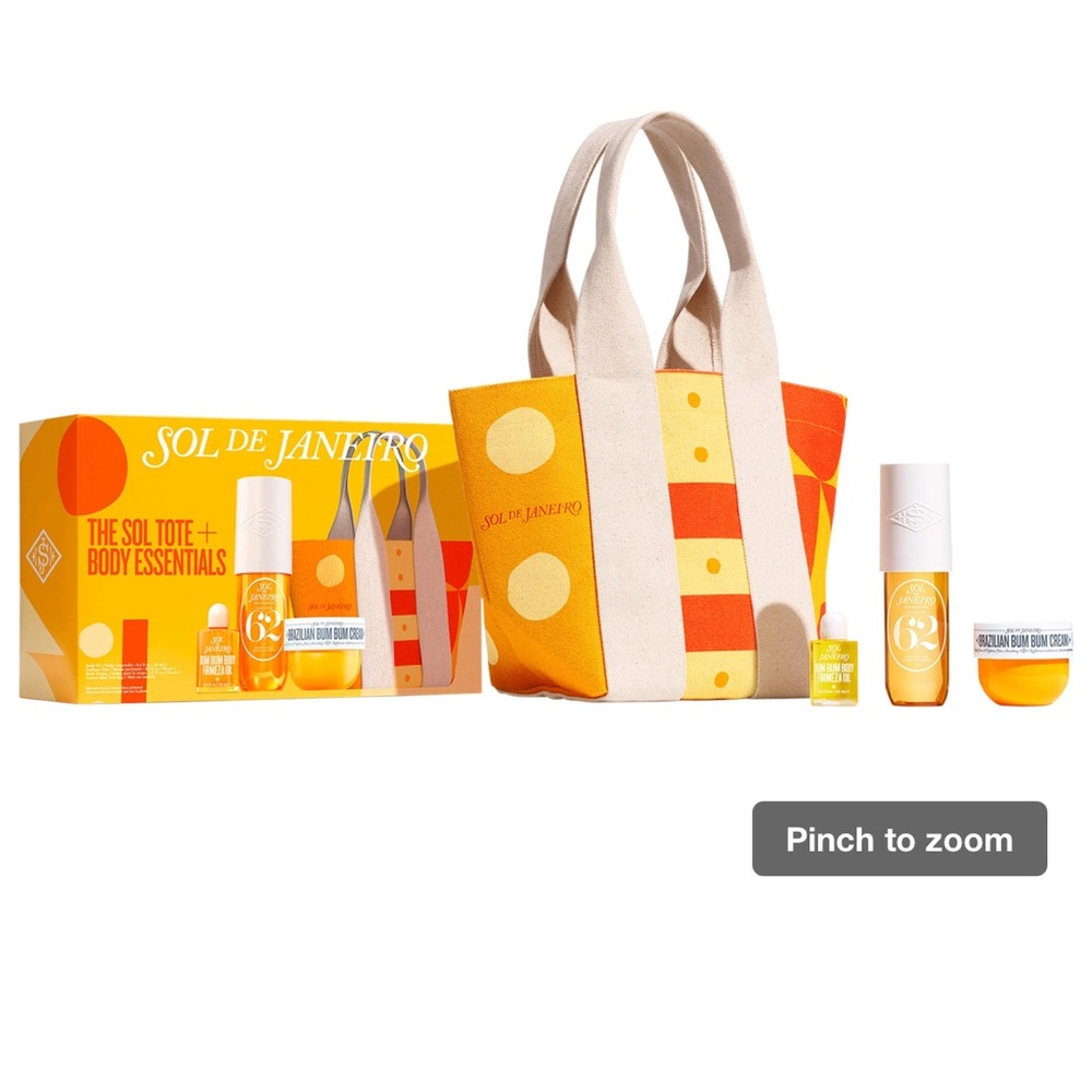 Sol de Janeiro Tote + Body Travel Set